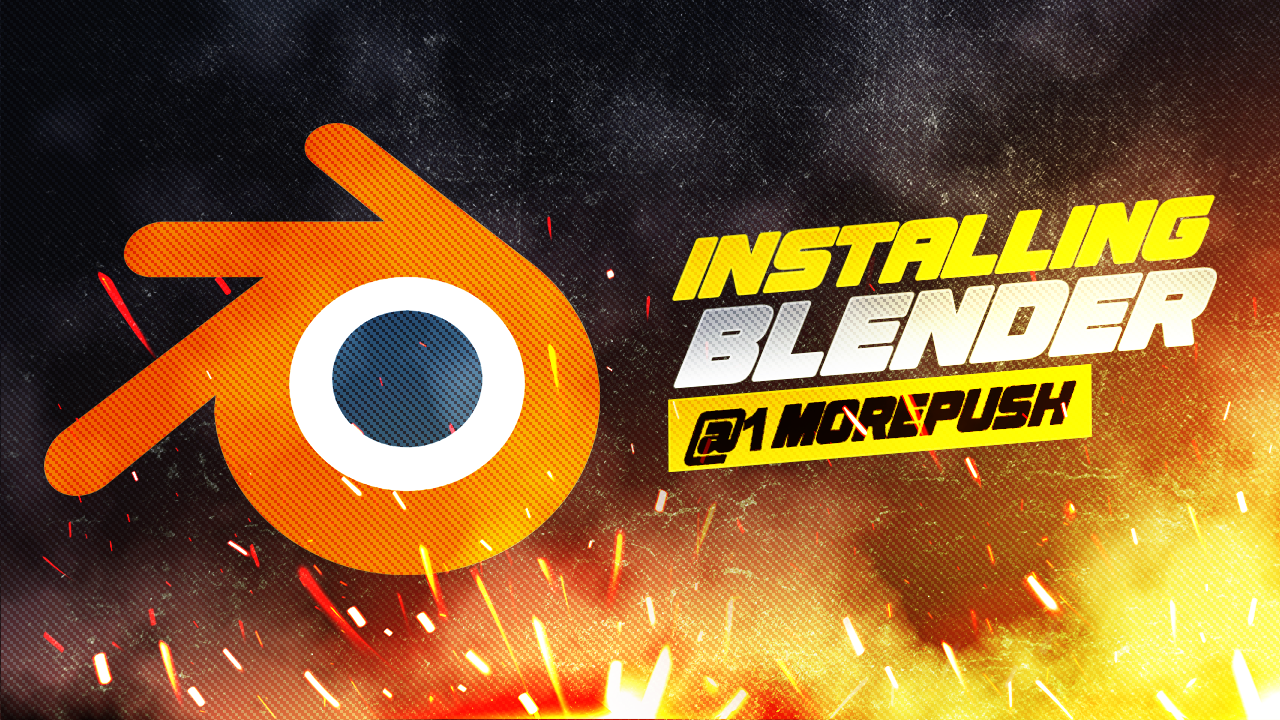 Installing Blender