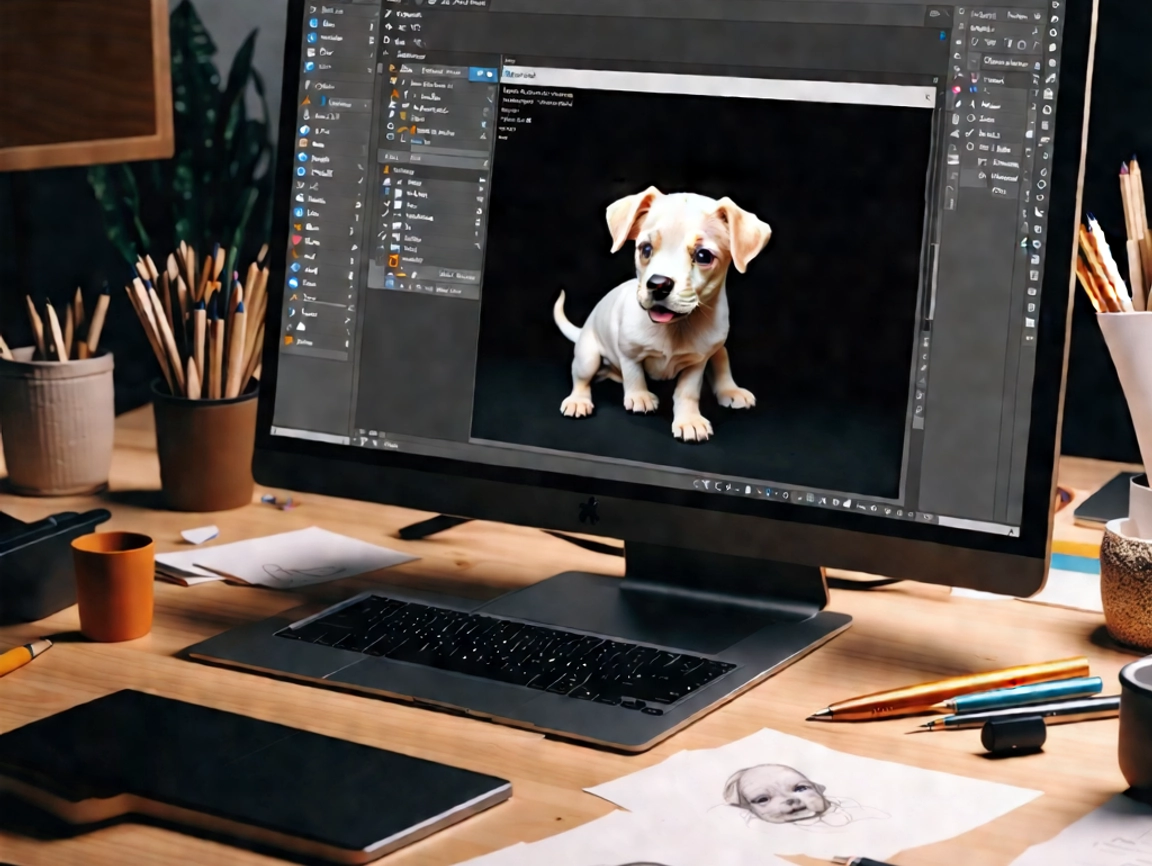 Creating a 3D Puppy Icon from Scratch: Behind the Scenes