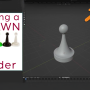 How to Create a Play Pawn in Blender